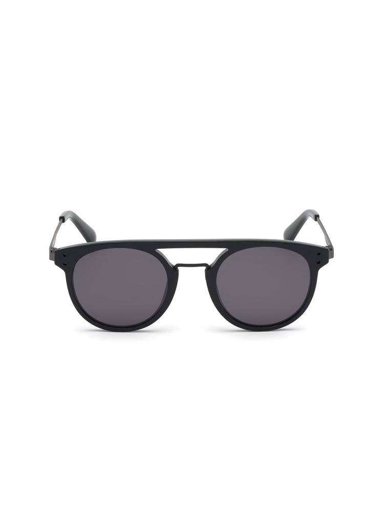 Black Round Full Rim Sunglasses - DL0278 49 01A