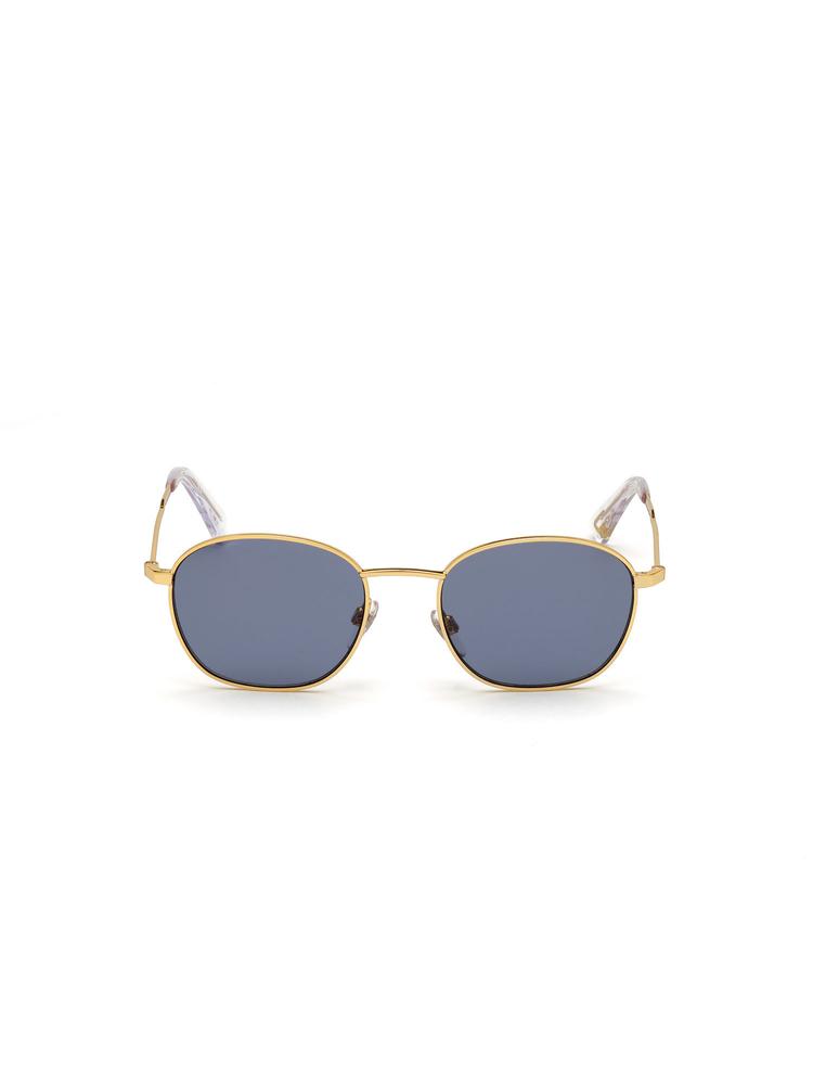 Gold Oval Full Rim Sunglasses - DL0307 52 30J