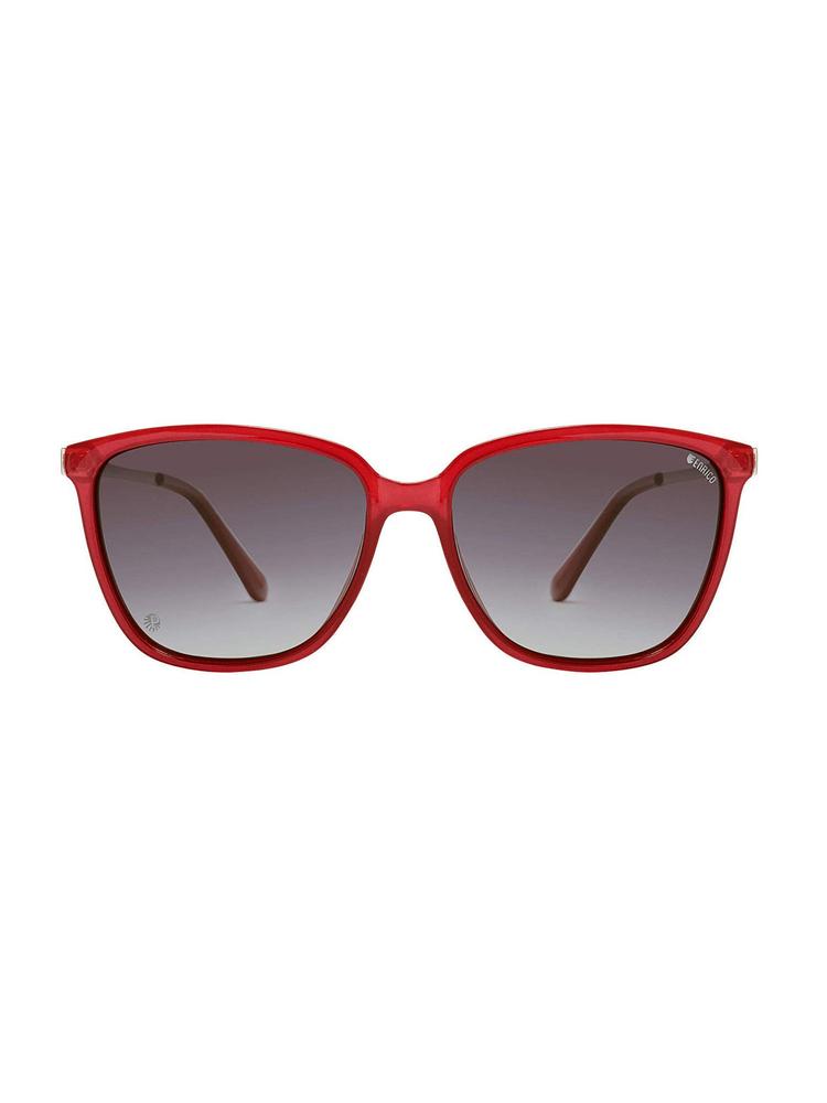 Red UV Protected Polarized Wayfarer Sunglasses