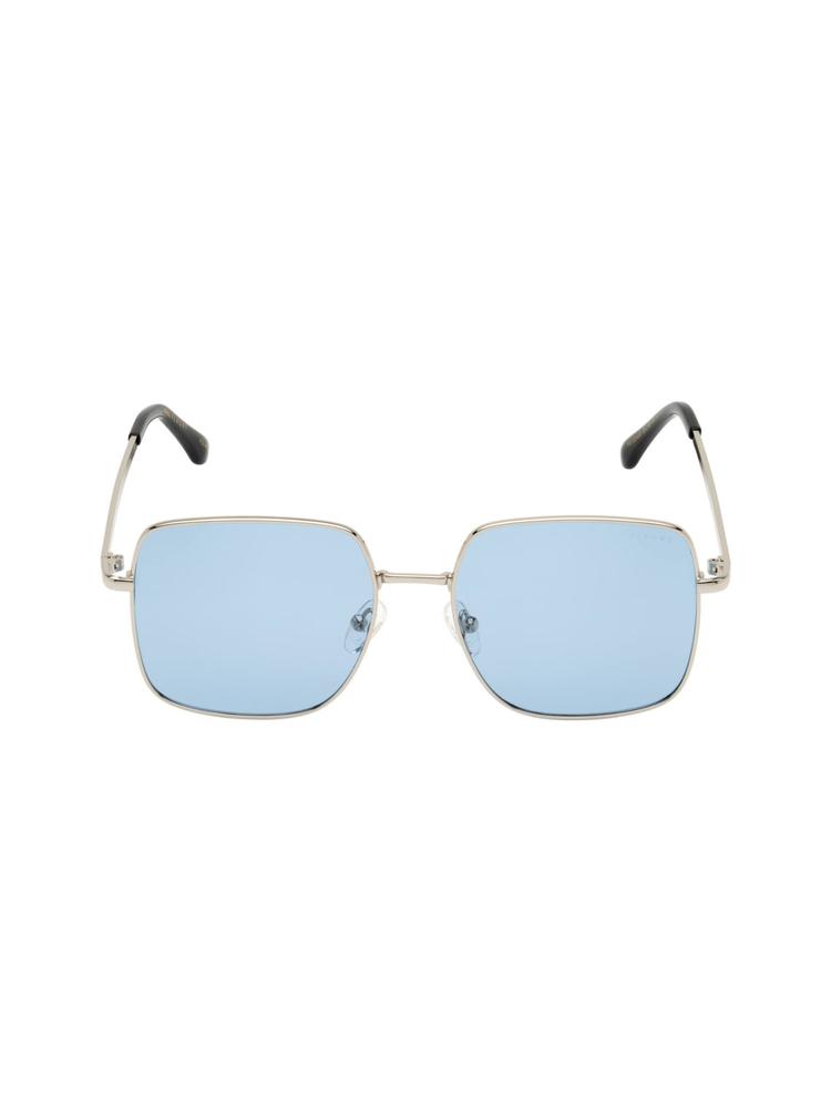 Blue - Silver Frame Sunglasses - Fst 22420