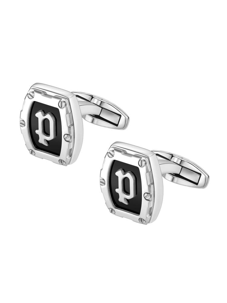 Bolted Black Cufflinks for Mens - PEAGC0003905