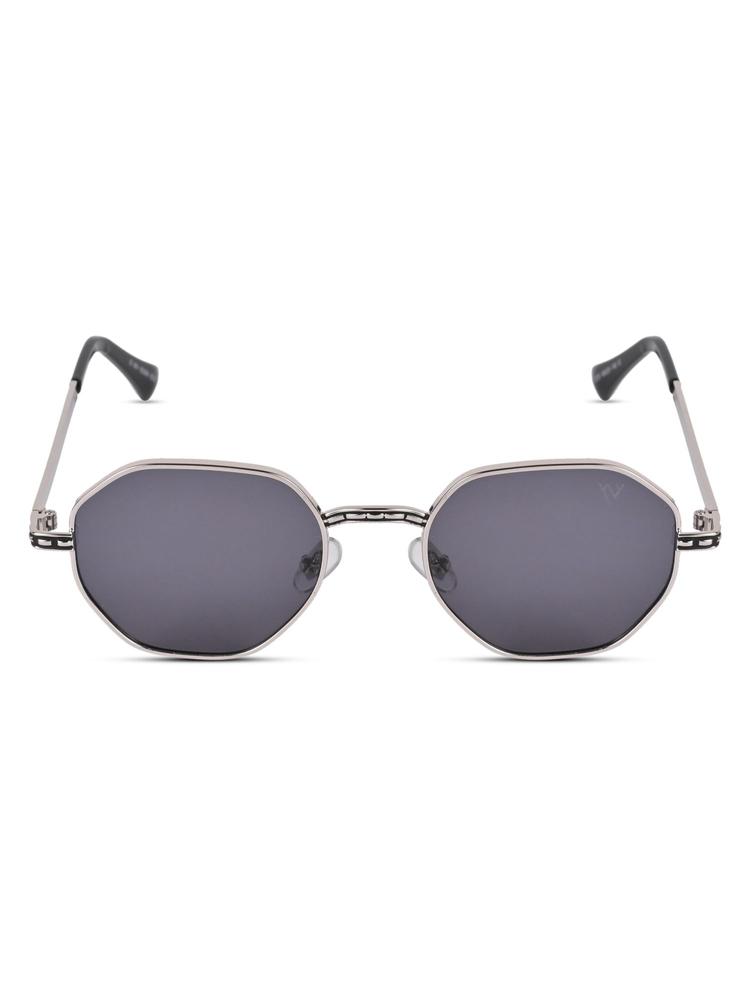 Black Round Sunglasses for Unisex (2225MG3799)