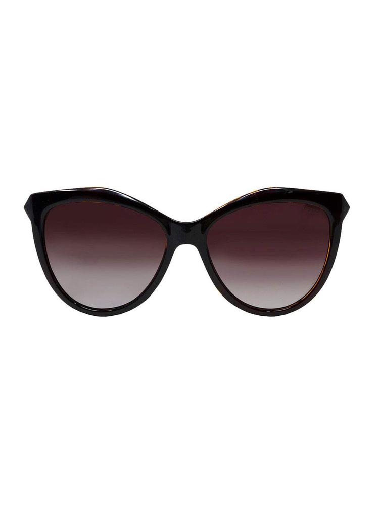 Black UV Protected Polarized Cat Eye Sunglasses