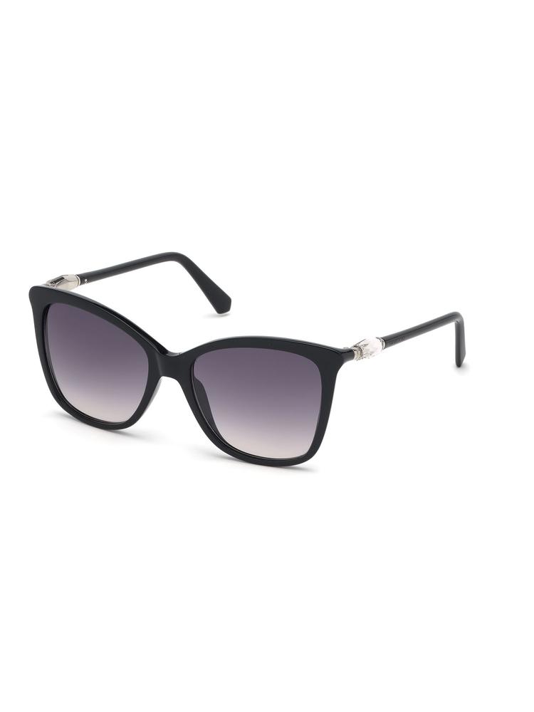 SWAROVSKI Purple Butterfly Women Sunglasses SK0227 55 52G