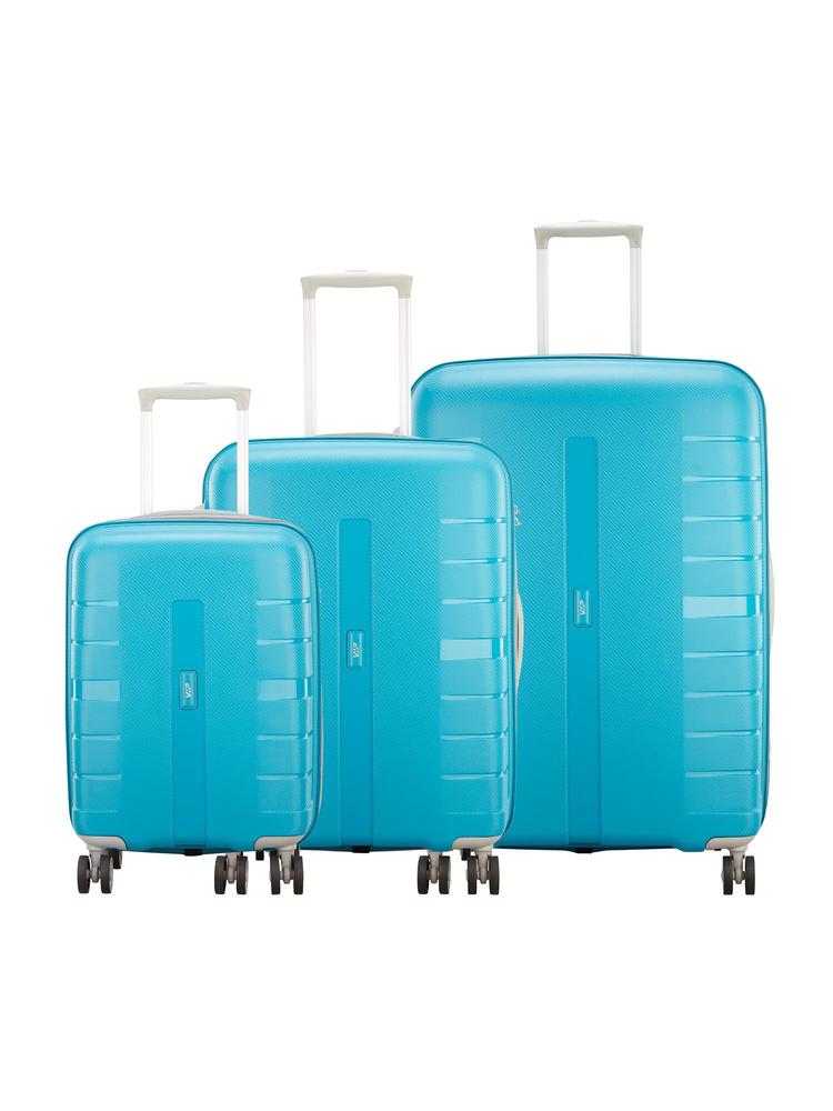 Voyager-Pro Blue Trolley Bag (Pack of 3)
