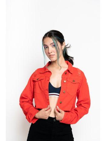 Ripped Red Jacket