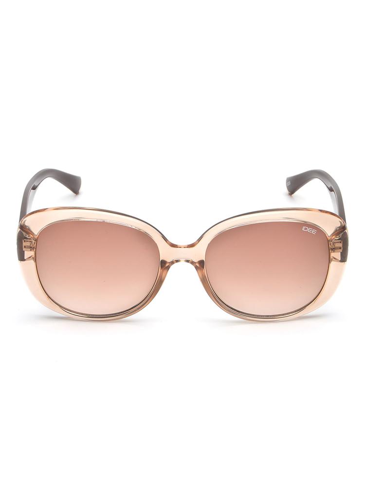 Gold S2650 C1 54 Square Frame Style Sunglasses_IDS2650C1SG