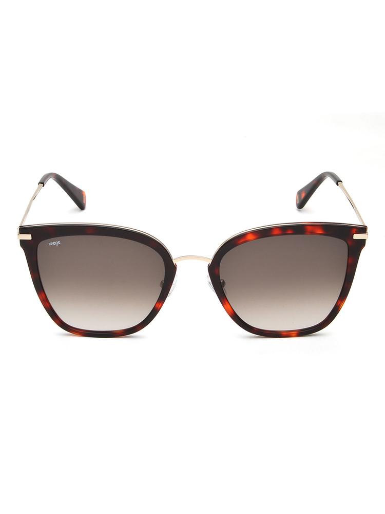 Multi-Color S647 C1 54 Clubmaster Frame Style Sunglasses_IMS647C1SG