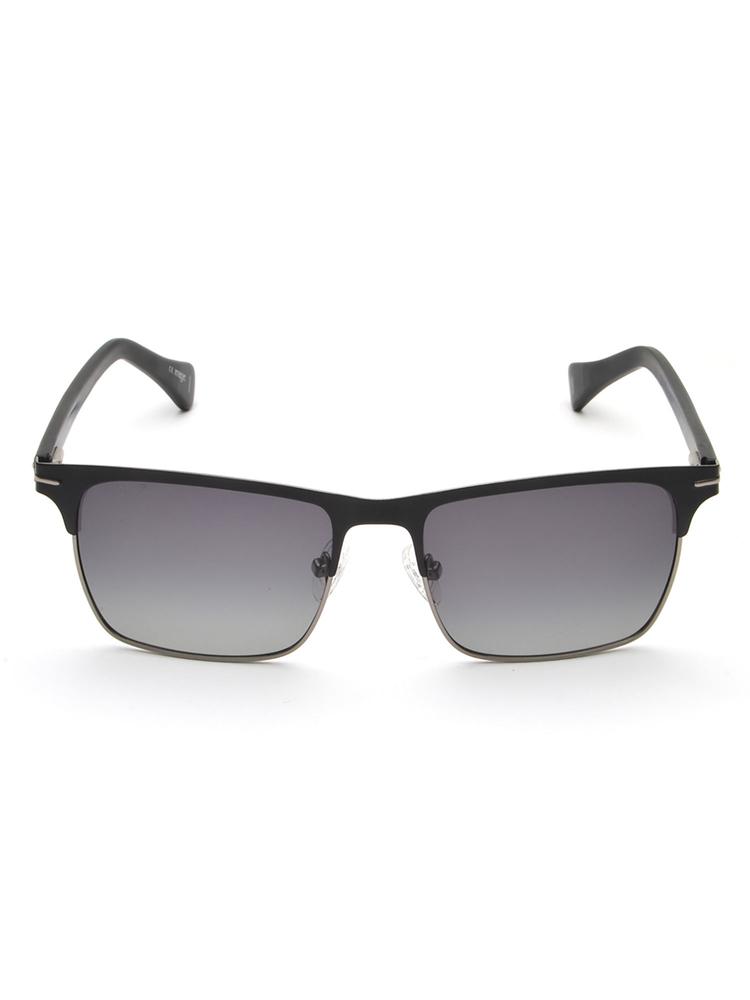 Black S721 C2P 54 Rectangle Frame Style Sunglasses_IMS721C2PSG