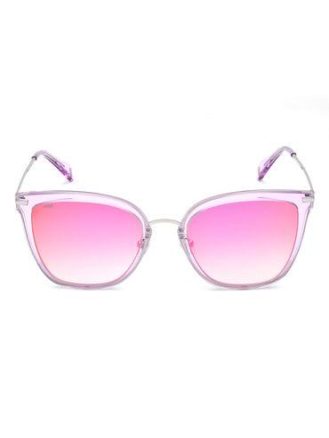 Pink S647 C4 54 Clubmaster Frame Style Sunglasses_IMS647C4SG