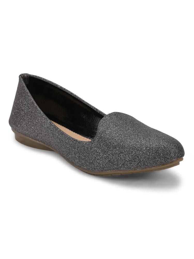 Solid Women Grey Pointed Bellies