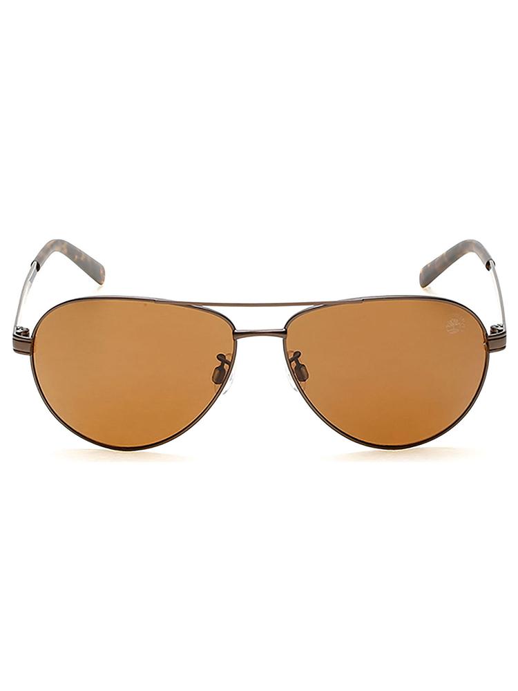 Aviator Shape Sunglasses Brown Color With UV Protection - TB9098 60 49H