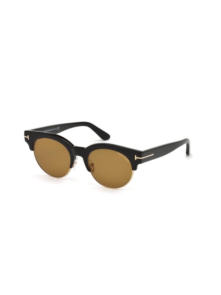 Black Clubmaster Sunglasses - FT0598 52 01E