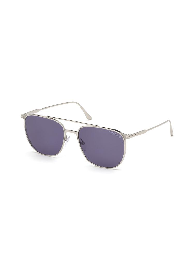Silver Round Sunglasses - FT0692 58 16V