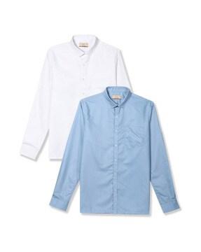 Pack Of 2 Shirts with Patch Pocket