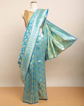 Banarasi Heavy Silk Brocade Wedding Saree
