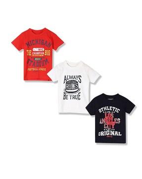 Pack of 3 Crew-Neck T-shirts