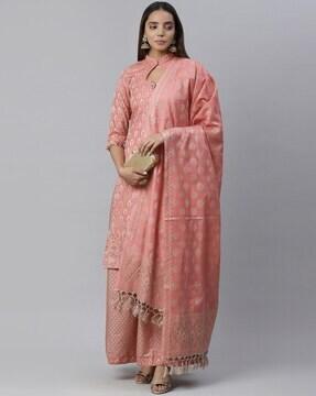 Indian Print Unstitched Dress Material