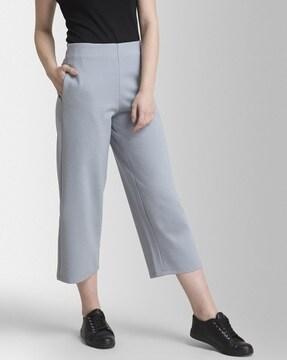 Elasticated Waist Relaxed Fit Culottes