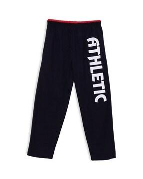 Track Pants with Typography