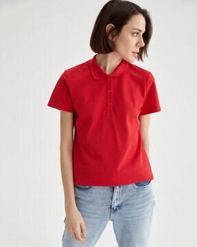 Polo T-shirt with Short Sleeves