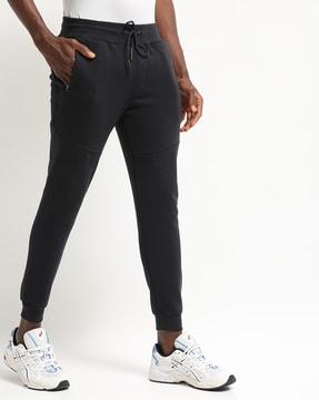 Slim Fit Joggers with Zipped Pockets