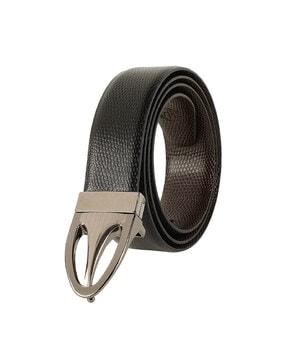 Textured Slim Reversible Belt