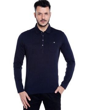 Polo T-shirt with Patch Pocket