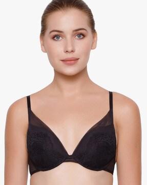 Lace Non-Wired Push-Up Padded Bra