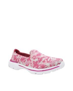 Printed Slip-On Casual Shoes