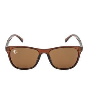 Solid Full-rim Frame Sunglasses