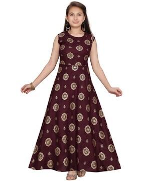 Indian A-line Dress