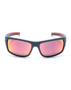 Solid Plastic Frame Sunglasses