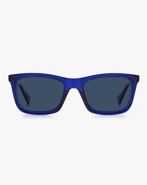 203979 Full-Rim Polarised Rectangular Sunglasses