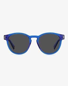 204847 Full-Rim Polarised Round Sunglasses