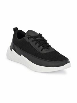 Panelled Low-Top Lace-Up Sneakers