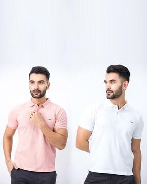 Pack Of 2 Classic Collar T-shirt