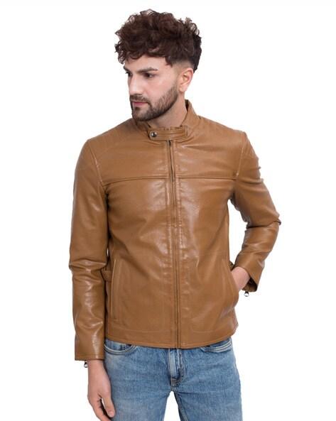 Bikers Jacket with Insert Pockets