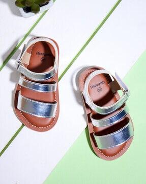 Strappy Open-Toe Flat Sandals