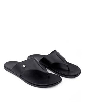 Thong-Style Flip-Flops with PU upper