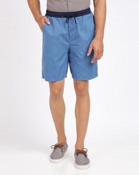 Slim Fit Shorts with Insert Pockets