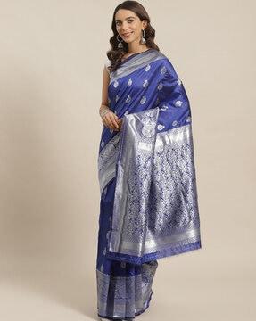 Floral Woven Traditional Saree