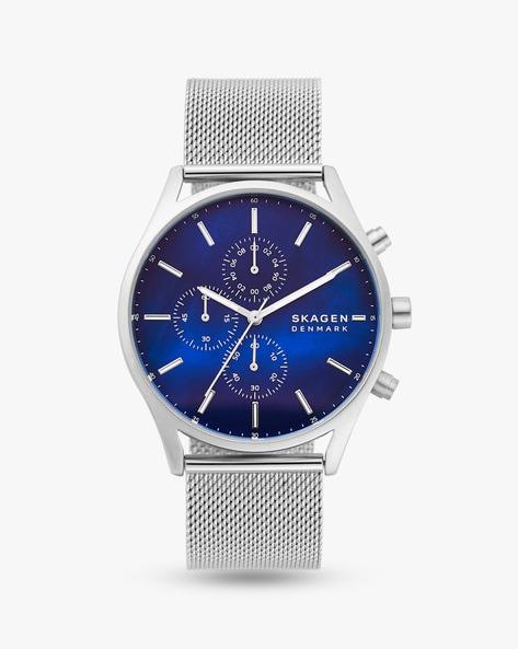 SKW6652I Chronograph Watch with Mesh Strap