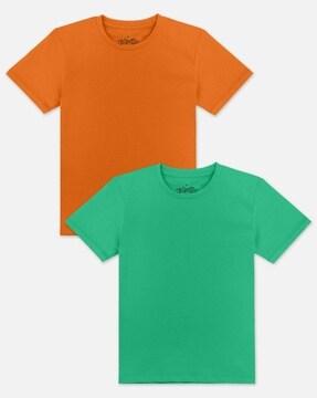 Pack of 2 Crew- Neck T-shirts