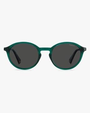 203385 Full-Rim Polarized Round Sunglasses