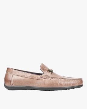 SM-1425 Leather Slip-On Driver Shoes