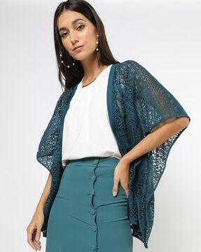 Lace Loose Fit Shrug