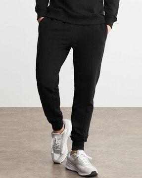 Panelled Mid-Rise Joggers