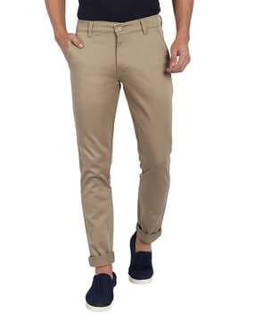 Solid Chinos Pants