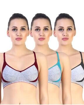 Pack of 3 Non-Wired T-shirt Bras